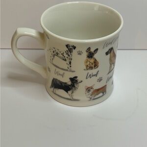 Cooksmart Dog Breeds‎ fine china coffee mug